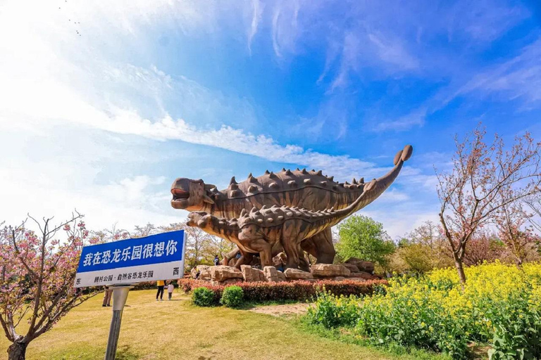 Shanghai: Baoshan Gucun Park and Dinosaur Park Entry Ticket Gucun Park ticket + Dinosaur Park ticket