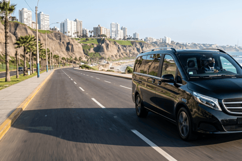 Lima: LIM Airport Private Transfer to/from Lima City Center Arrival: LIM Airport to hotel in Lima city center