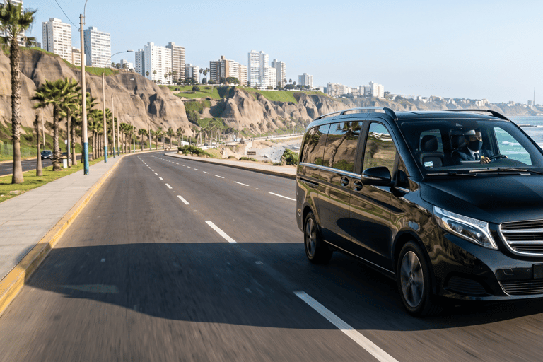Lima: LIM Airport Private Transfer to/from Lima City Center Arrival: LIM Airport to hotel in Lima city center