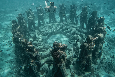 De Gili Air : Snorkeling com tartarugas e estátua subaquáticaViagem privada de snorkeling - 4 horas