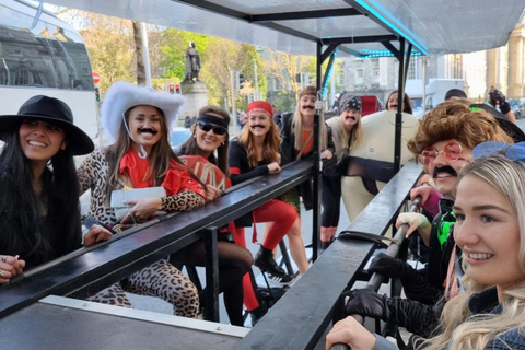 Dublin: Private Pedal-Powered Pub Tour with Music and Drinks