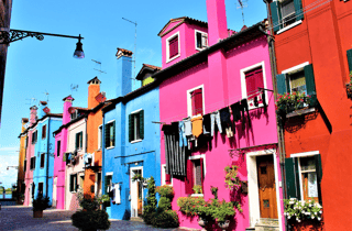 Venedig: Bootsfahrt nach Murano und Burano mit Glasbläserei und zusätzlicher Zeit