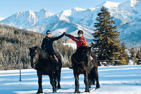 Zakopane: Tatra Mountains Horseback Ride & Thermal Baths