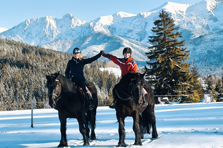 Zakopane: Tatra Mountains Horseback Ride & Thermal Baths
