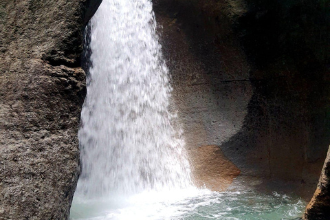 Roseau: Rainforest tour of Trafalgar Waterfalls & Geysers.