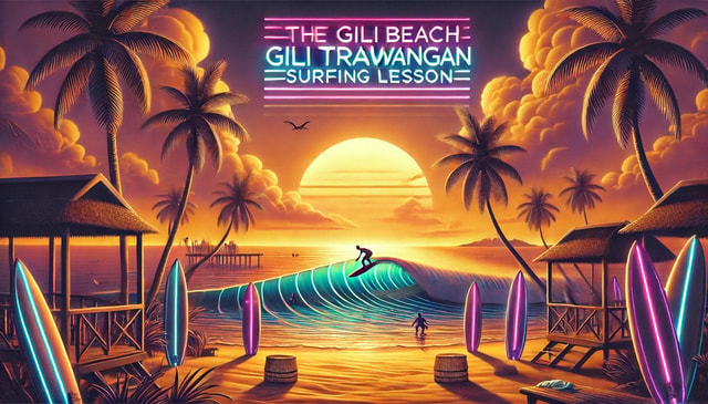 Gili Trawangan: Surf Course for Beginners & Advanced‍