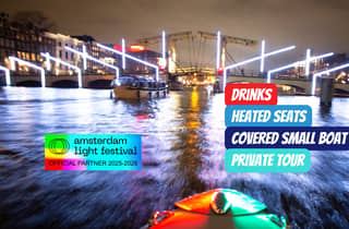 Bootsfahrt zum Lichterfest in Amsterdam
