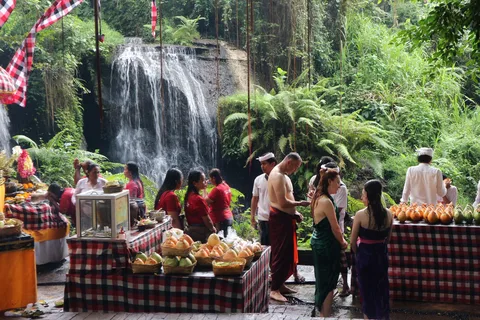 Ubud/Kuta : Taman Beji : Purification du corps et de l'esprit