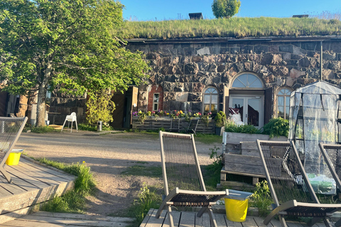 Tour de Suomenlinna em francês com Doro