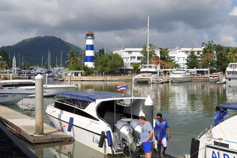 Phuket: Phi Phi Island Hopping Day Trip by Speed Boat Phi Phi Island Hopping Day Trip by Speed Boat from Phuket