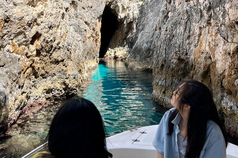 Zakynthos: excursão semiprivada à praia dos naufrágios e às cavernas azuis