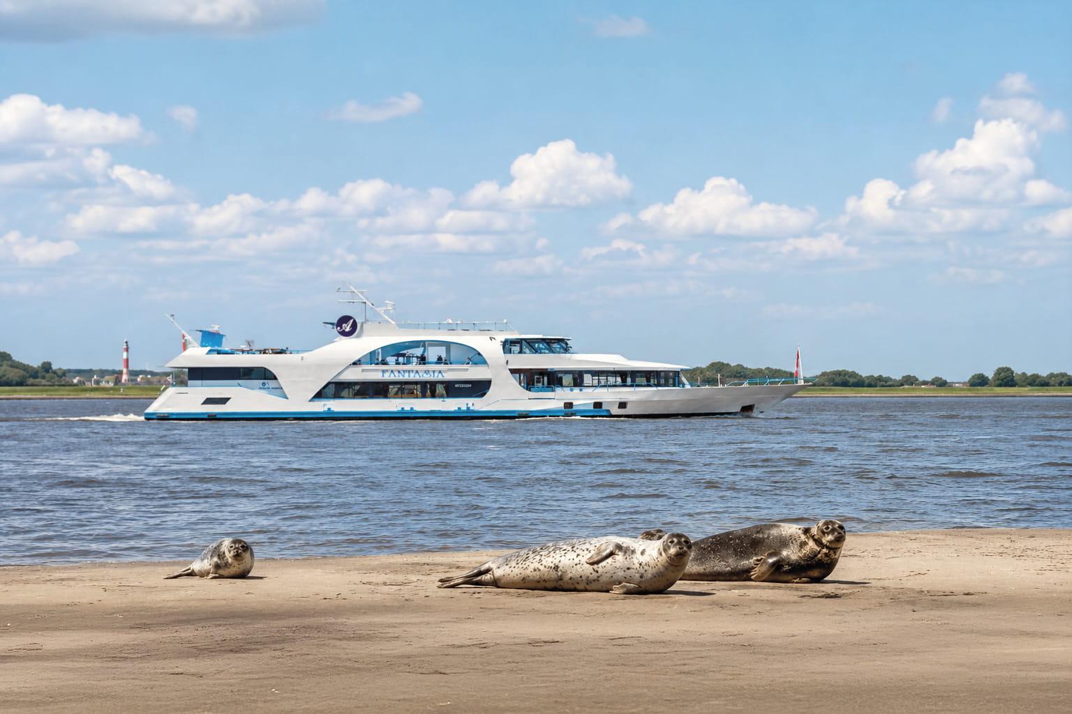 Cuxhaven: Bootstour zu den Seehundsbänken im Nationalpark Wattenmeer
