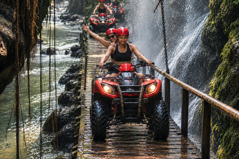 Ubud: Bali Barong ATV Quad Bike – Waterfalls & Flying Bridge Single ATV Quad Bike – Meeting Point