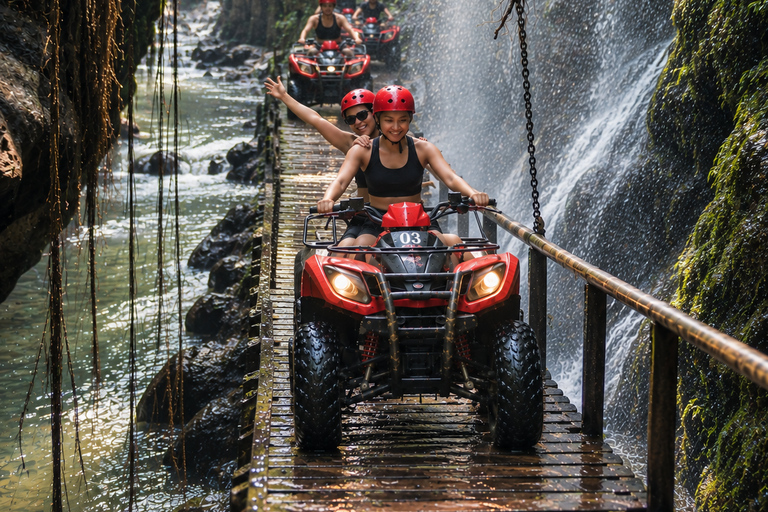 Ubud: Bali Barong ATV Quad Bike – Waterfalls & Flying Bridge Single ATV Quad Bike – Meeting Point