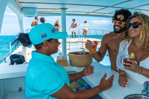 Miches: Catamaran Cruise with Snorkeling & Drinks