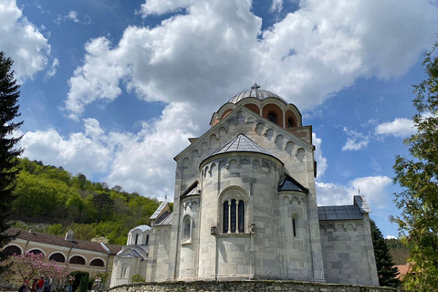 Z Belgradu: klasztor Studenica i klasztor Zica