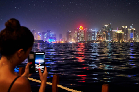 Doha from the Persian Sea: Dinner Cruise & Live BBQ onboard Dhow Cruise Tour without dinner from meeting point