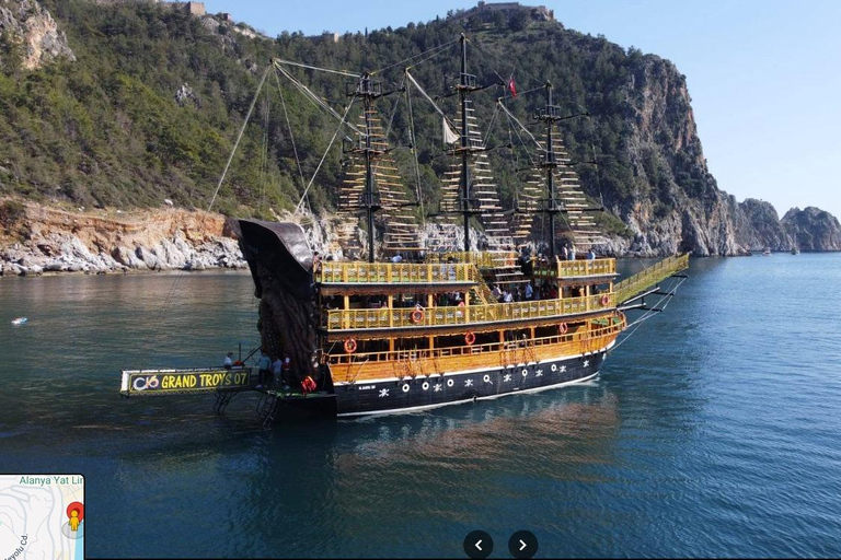 Marmaris: Family-Friendly Pirate Boat Trip with Transfers Marmaris Pirate Boat Trip At The Meeting Point & Soft Drinks
