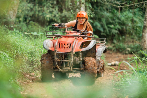 Ubud: rafting i quadami w Ubud z bezpłatnym transportemUbud: Spływ raftingowy i quadami w Ubud z bezpłatnym transportem