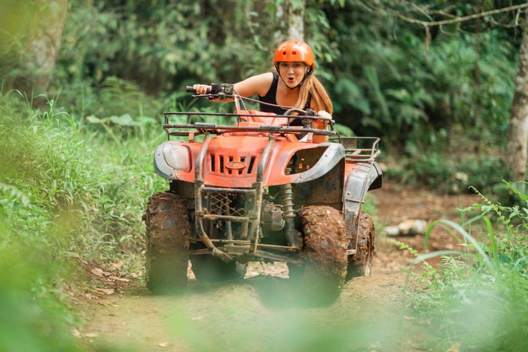 Ubud: rafting i quadami w Ubud z bezpłatnym transportemUbud: Spływ raftingowy i quadami w Ubud z bezpłatnym transportem