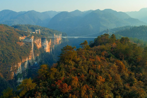 1-day mini tour in Zhangjiajie: Baofeng Lake + Glass Bridge Grand Canyon Glass Bridge Entry Ticket Only