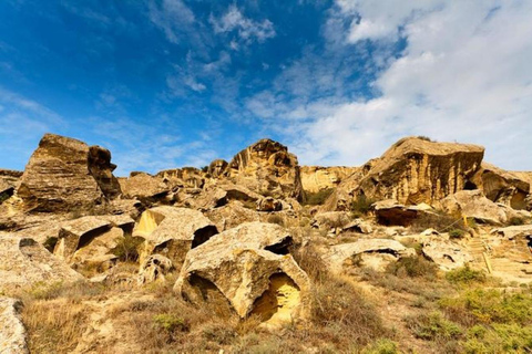 Baku-Gobustan-Absheron-Mud vulkaner-brandtempel