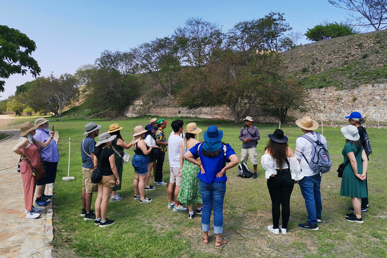 Visite guidée d&#039;une journée sur la route du Monte AlbanBillets et repas inclus