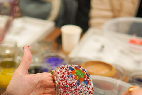 Marmaris Mosaic Candle Holder Workshop Design Your Own Light Traditional Mosaic Candle Holder (Русский - Russian)