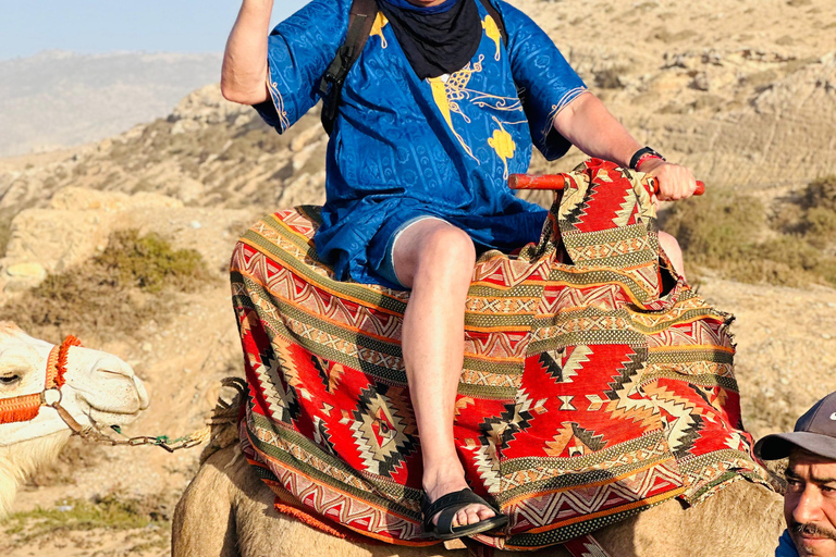 Agadir/Taghazout: Sunset Camel Ride with BBQ and Music Show