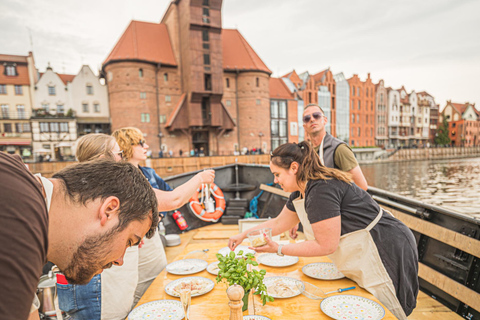 Gdańsk: Motławakryssning med pierogiprovning