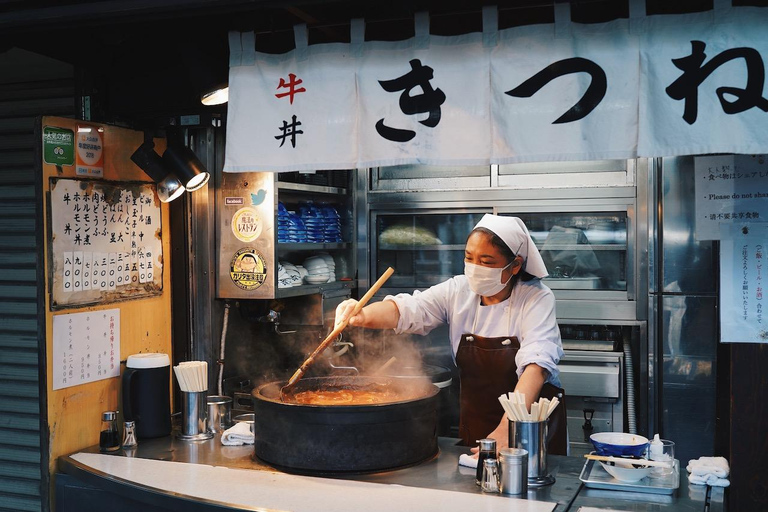 Tokyo Traditional local seafood Market Tsukiji Guided Tour