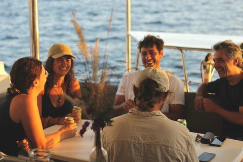 Valencia: Exclusive catamaran (max. 10), paella on board, and swimming – 3 hours Exclusive catamaran (max. 10), paella on board, and swim – 3 hours