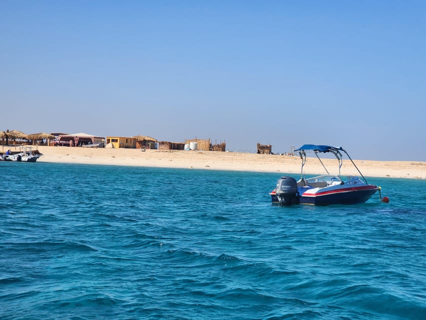 Hurghada: Three Hours on Magawish Island Tour by Speedboat | GetYourGuide