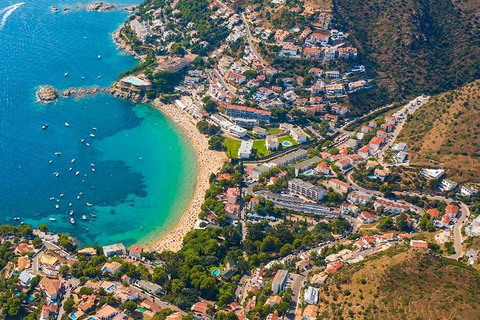 Roses: Excursión en catamarán por la Costa Brava con vistas submarinasDe Rosas