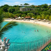 Singapore: Sentosa Island Tour & Adventure Cove Ticket