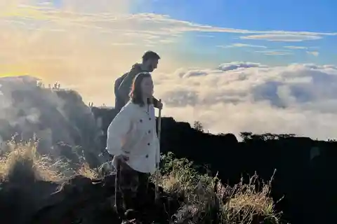 Ubud: wycieczka o wschodzie słońca na górę Batur, naturalne gorące źródła i śniadanie