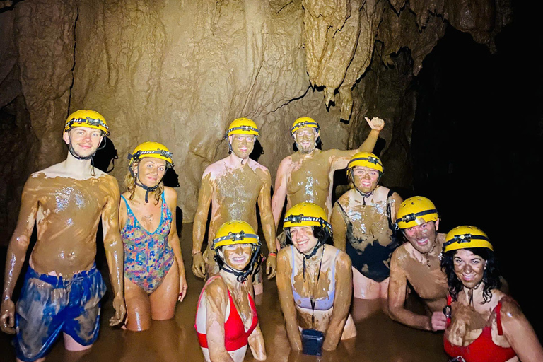 Phong Nha: Zipline Dark Cave & Paradise Cave Exploration Option 4: Full Adventure Experience - Drop-off in Hue