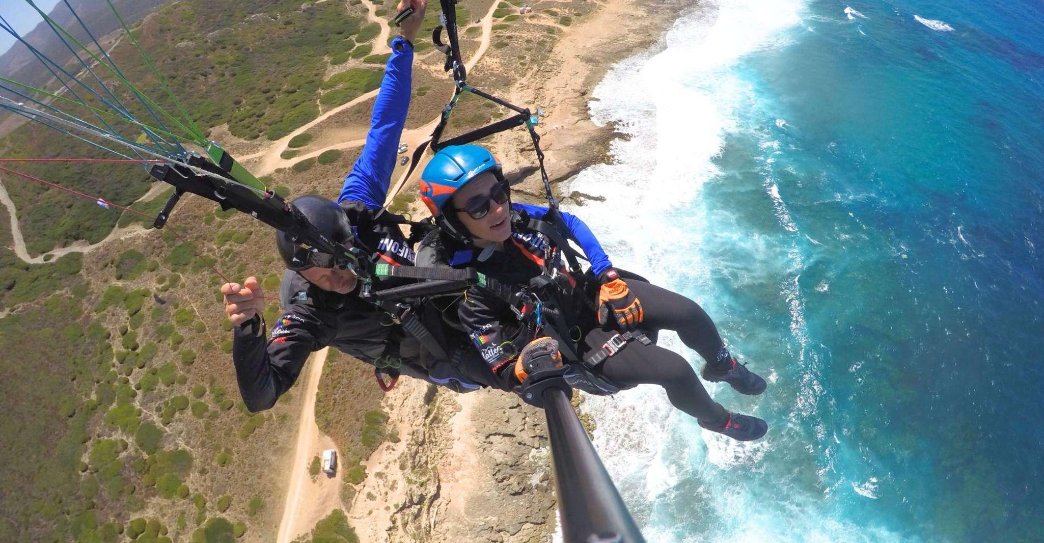 Castelsardo: volo tandem in parapendio a Littigheddu