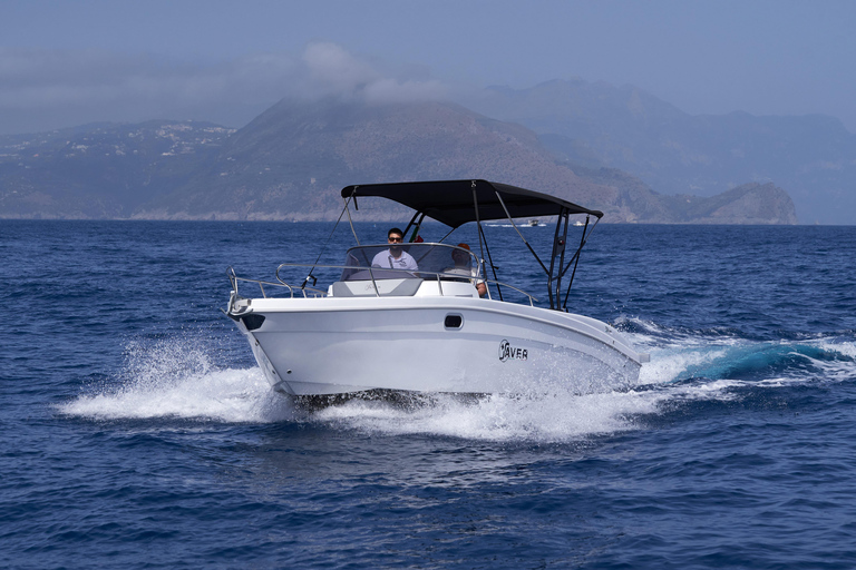Sorrento: Private Capri Speedboat Tour with Snacks & Drinks