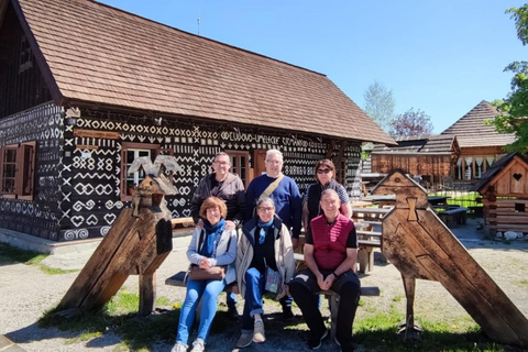 Bratislava: Cicmany, Spa Aphrodite, Zilina Day Trip Tour without hotel pick up & drop off