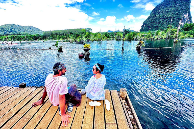 Ao Nang: Kajakpaddling i kristallpoolen, ATV och ananasodling45 minuters ATV-åkning