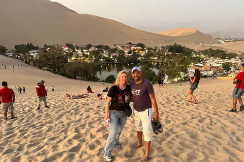 ICA HUACACHINA, PARACAS E VIGNETI. TOUR IN VEICOLO PRIVATO CON IL TUO TEMPO LIBERO.