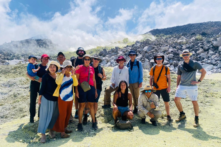 Avventura sul vulcano Sierra Negra e nelle miniere di zolfo