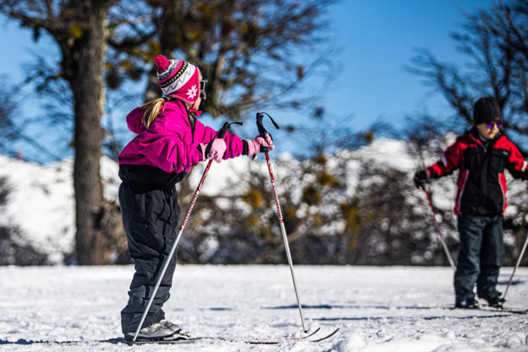Bariloche: Nordic Ski Lesson + Snowmobile for 2 at Cerro Otto