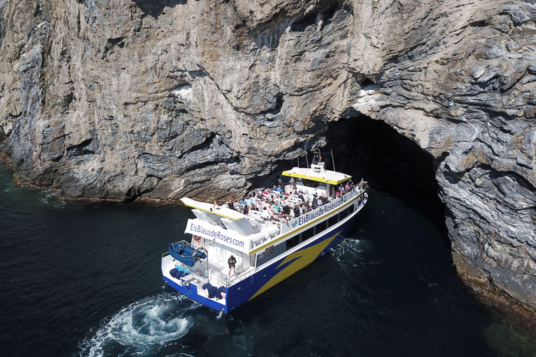 Roses: Costa Brava Catamaran Trip with Underwater Views From Santa Margarita: Compañía Els Blaus De Roses