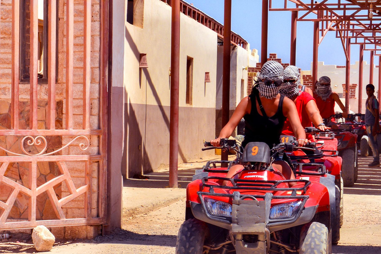 Hurghada: ATV Tour with Camel Ride, Dinner Show & Stargazing Private Tour with Quad Ride, Dinner, Show, and Stargazing