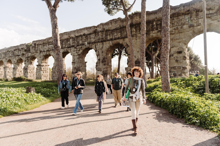 Rome: Catacombs Appian Way & Aqueducts Tour with Transport Small Group: Catacombs Tour with Aqueducts