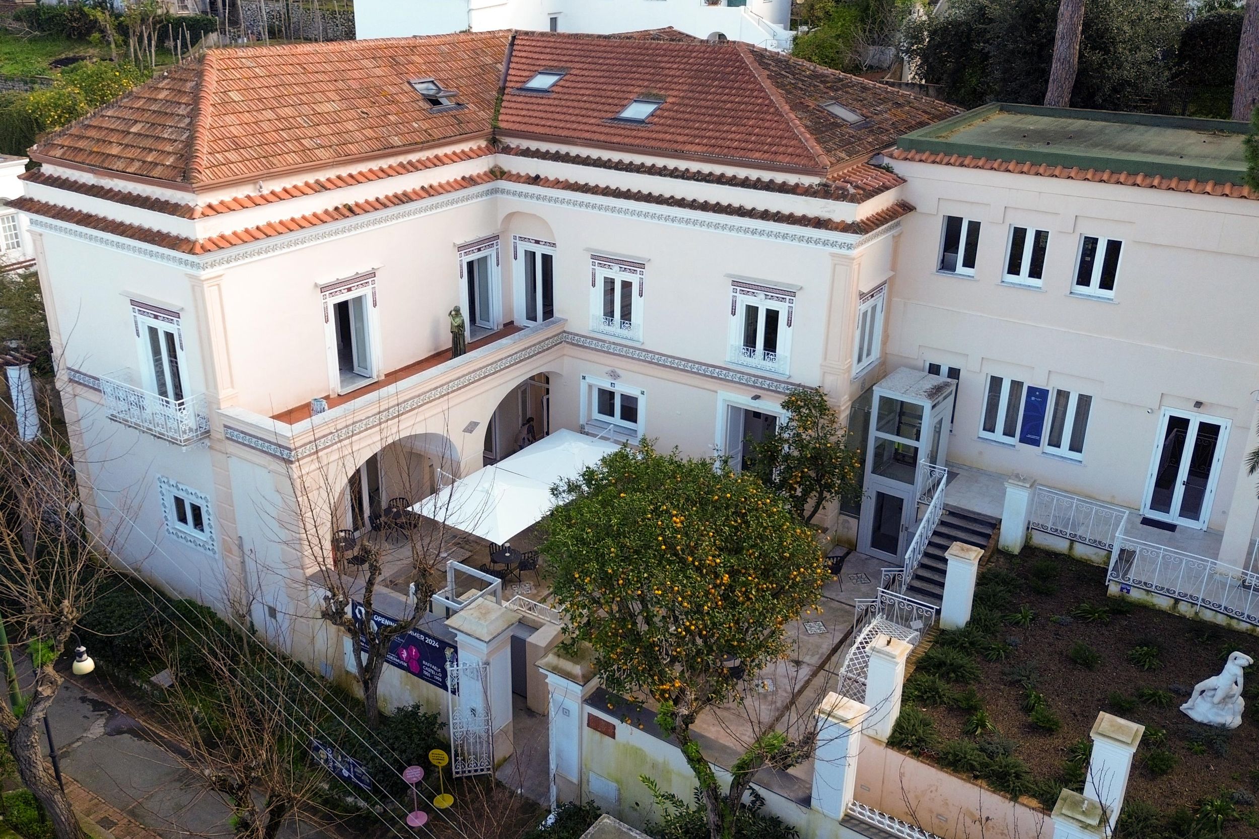 Anacapri: Eintrittskarten für das Museum Villa Rosa + Mittagessen