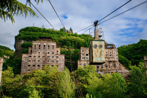 Kutaisi: Chiatura, Katskhi Pillar & Mgvimevi Tour