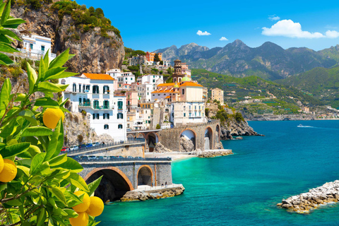 Au départ de Naples : Tour en bateau de Sorrente, Positano et de la côte amalfitaine